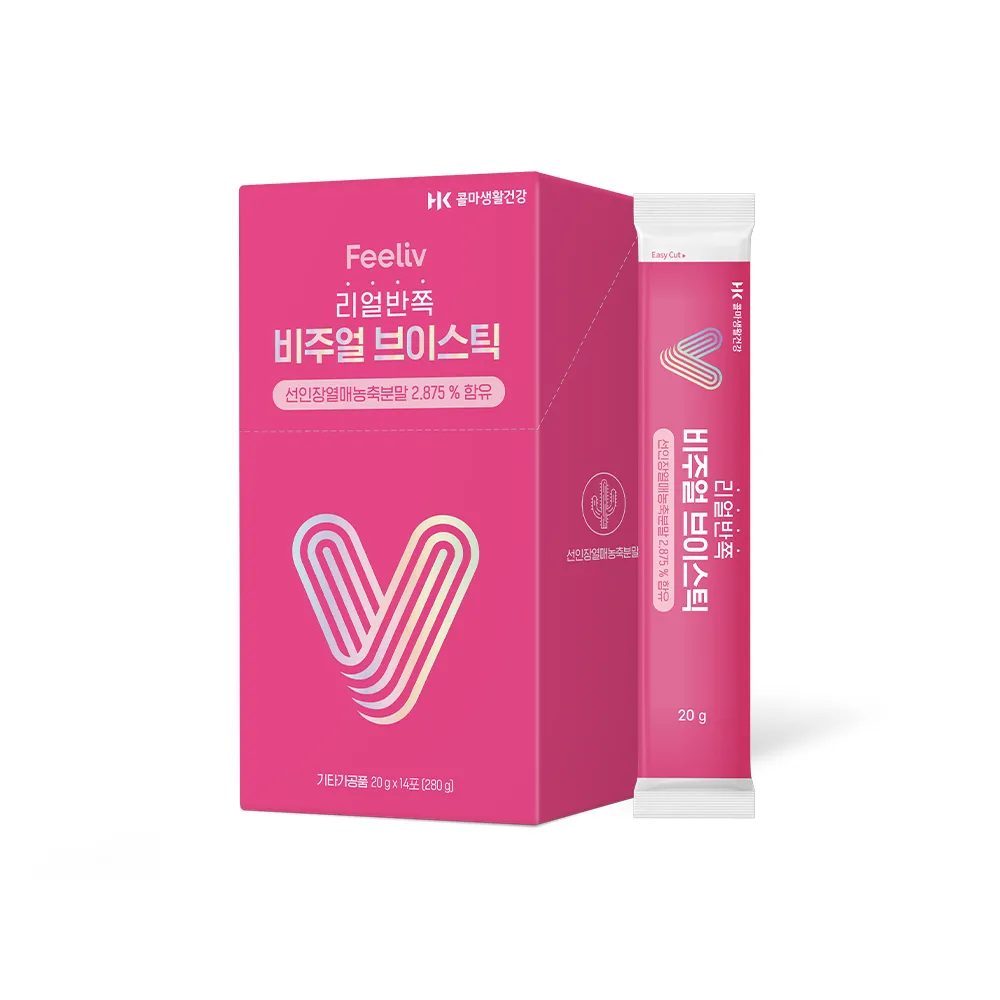 Feeliv 비주얼 브이스틱(14개)