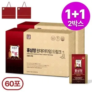 6년근 홍삼정 남녀공용 10ml × 30포