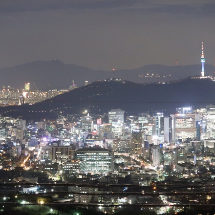 서울 나이트 투어: 북악스카이웨이 & 낙산공원 코스