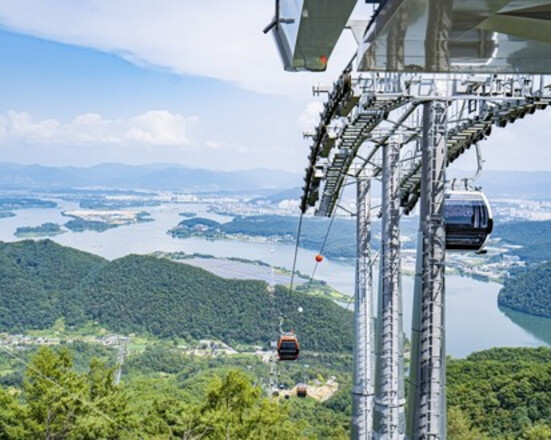 춘천&가평 2일 투어(남이섬·삼악산·레일바이크) - 서울출발