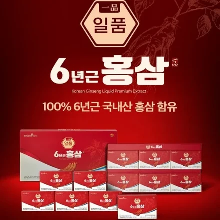 일품 6년근홍삼 70ml × 30포