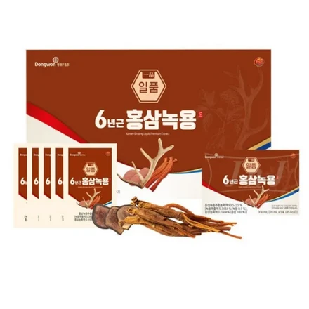 일품 6년근홍삼녹용 70ml × 30포