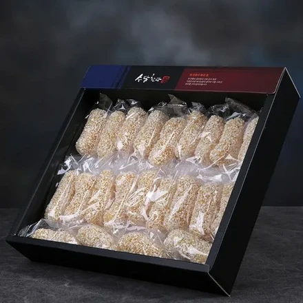 수담 한과 프리미엄 선물박스 1호 “예담” 2단모음 1세트 1kg