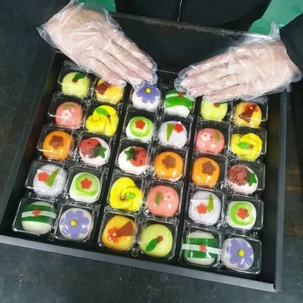 프리미엄 수제 전통 화과자 선물 세트 – 15개 또는 30개, 약혼식, 부모 또는 노인 선물로 적합