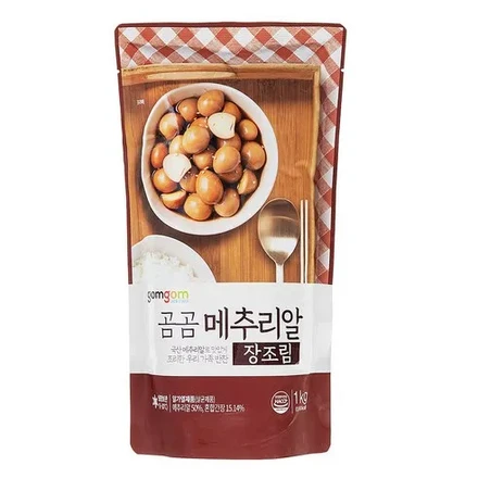 곰곰 메추리알 간장간장 1kg 2팩