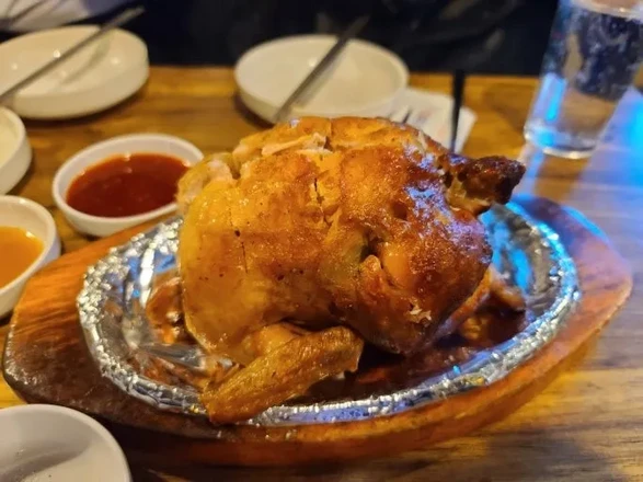 한남동 한방 통닭