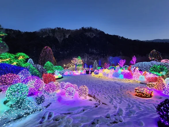 아침고요수목원